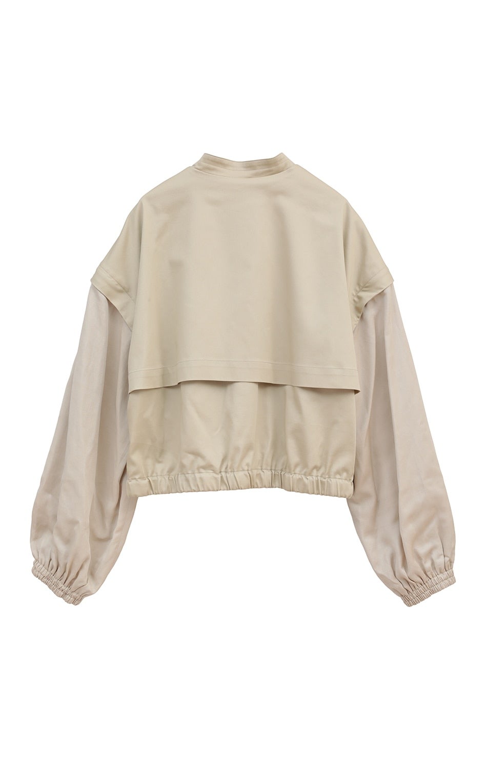 MANOF(マノフ)｜LAYERD COMBI BLOUSON/ブルゾン/BLACK の通販