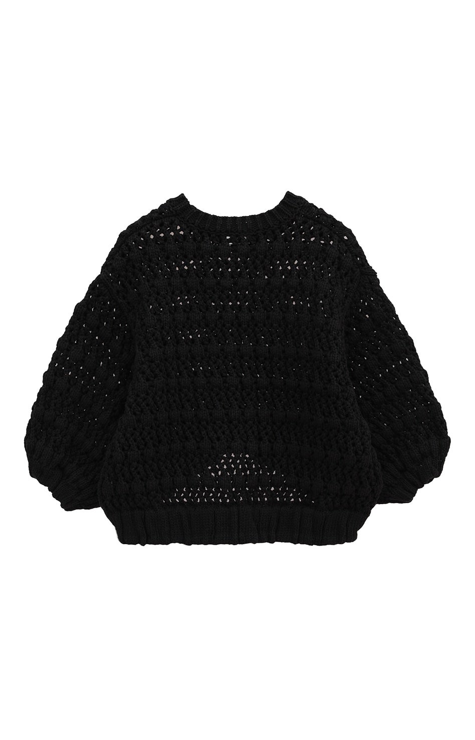 マノフ MANOF クロッシェ ジップ ニット トップス CROCHET ZIP KNIT TOPS 【2025 新作】 MANOF マノフ クロッシェ ジップ ニット トップス CROCHET ZIP