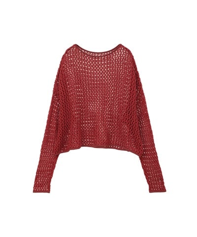 MESH WIDE KNIT TOPS｜TOPS(トップス)｜MANOF OFFICIAL ONLINE STORE