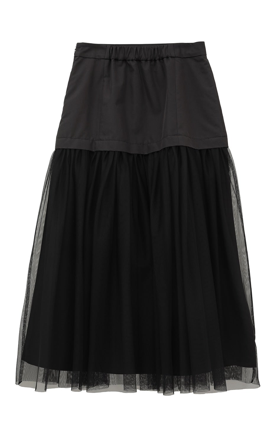 クラネ、マノフ/ CORSET LIKE TULLE SKIRT セール】CORSET LIKE TULLE SKIRT（スカート）｜MANOF（マノフ