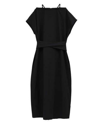 COCOON BELT ONE PIECE｜DRESS(ドレス)｜CLANE OFFICIAL ONLINE STORE 