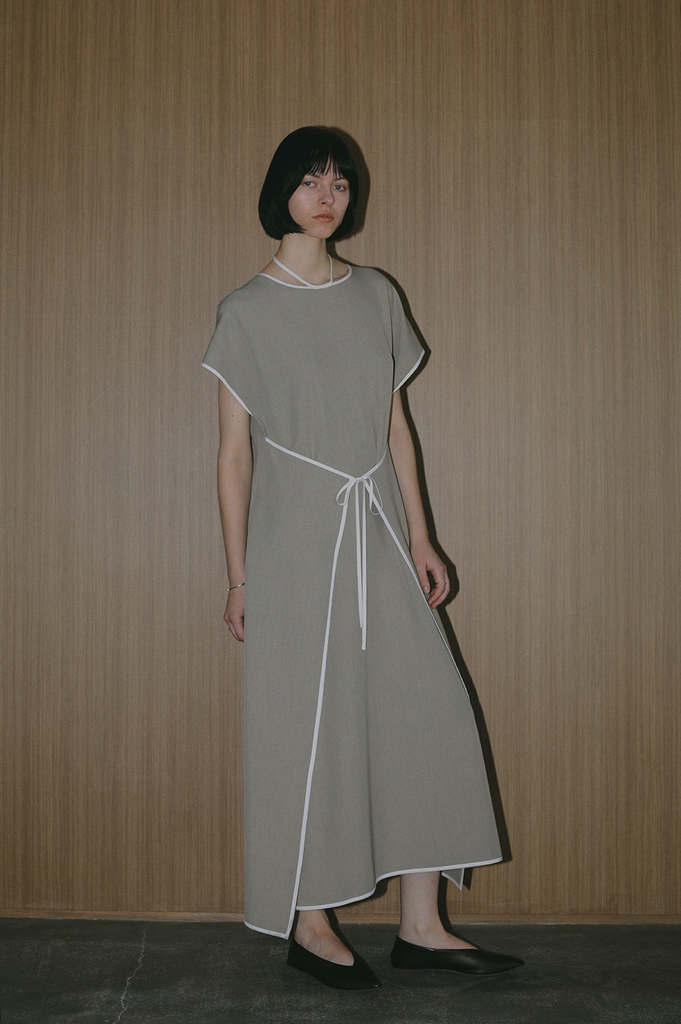 PIPING DESIGN ONE PIECE｜DRESS(ドレス)｜CLANE OFFICIAL ONLINE STORE