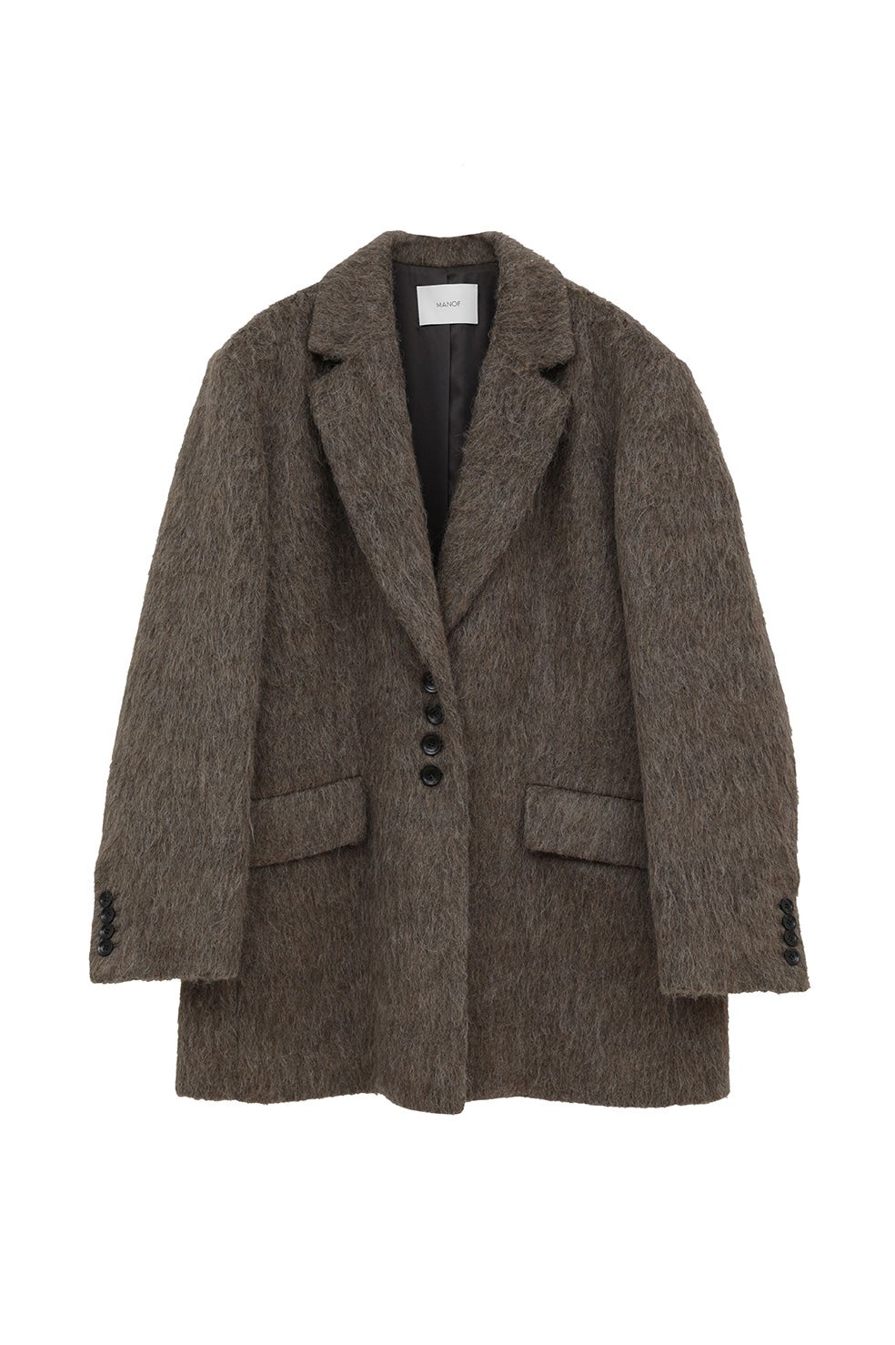 SHAGGY TAILORED OVER JACKET｜OUTER(アウター)｜MANOF OFFICIAL