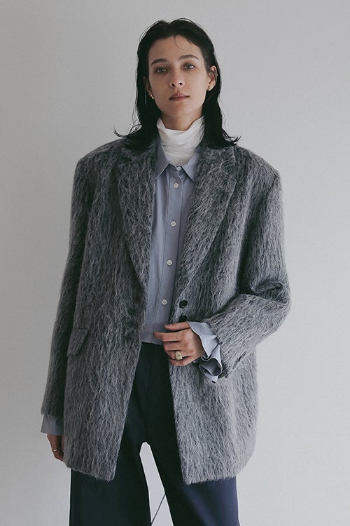 SHAGGY TAILORED OVER JACKET