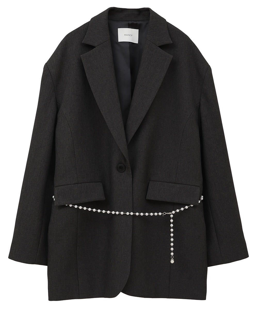 PEARL BELT JACKET｜OUTER(アウター)｜MANOF OFFICIAL ONLINE STORE