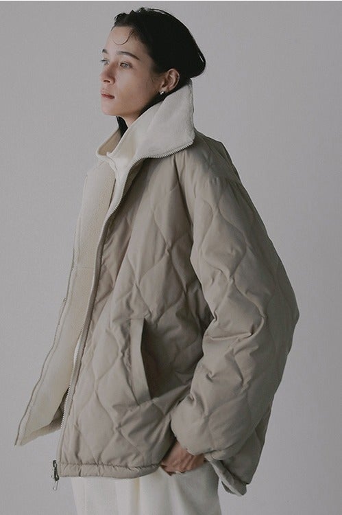 TAION×MANOF REVERSIBLE DOWN BOA JACKET