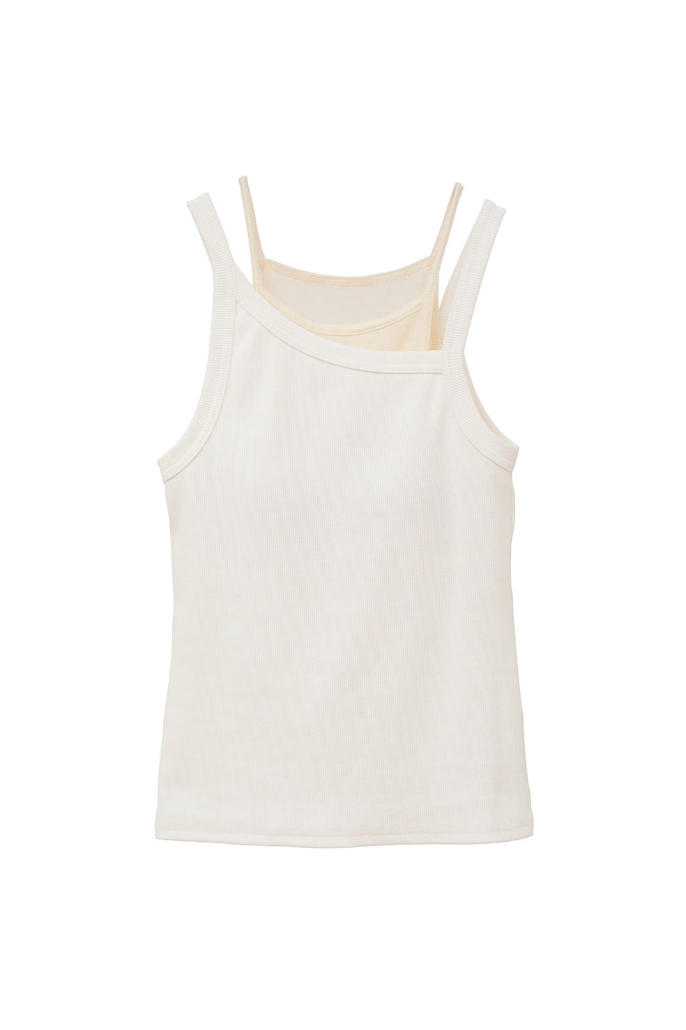 SHEER LAYERED TANK TOP｜TOPS(トップス)｜MANOF OFFICIAL ONLINE STORE