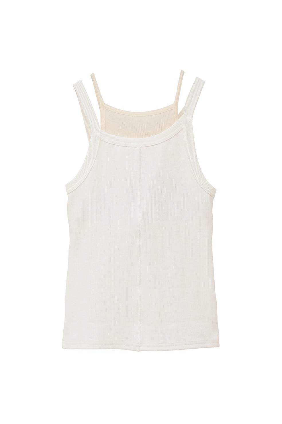 SHEER LAYERED TANK TOP｜TOPS(トップス)｜MANOF OFFICIAL