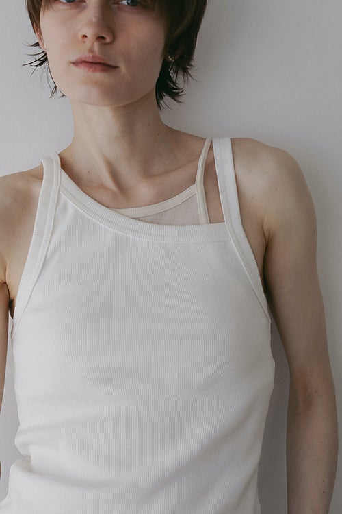 SHEER LAYERED TANK TOP