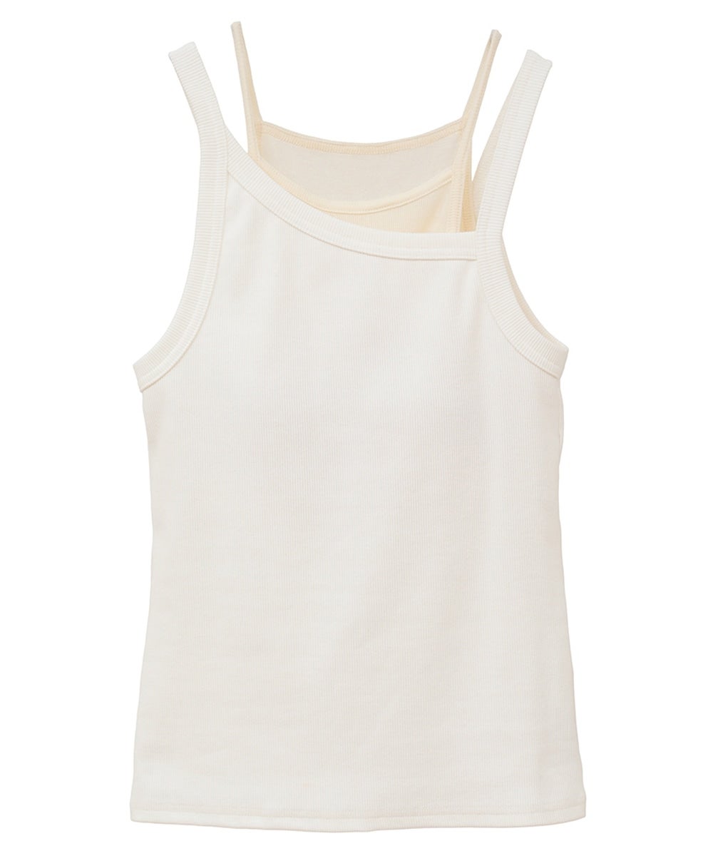 SHEER LAYERED TANK TOP｜TOPS(トップス)｜MANOF OFFICIAL ONLINE STORE