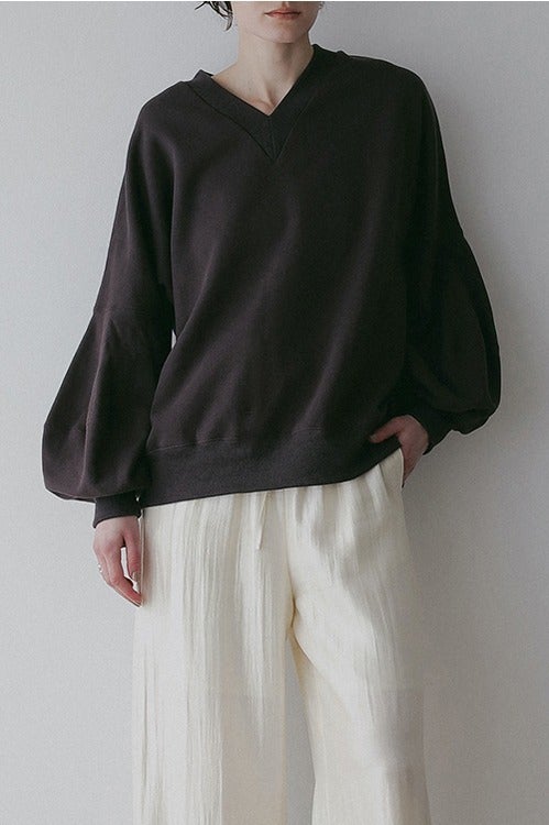 VOLUME SLEEVE LOGO SWEAT