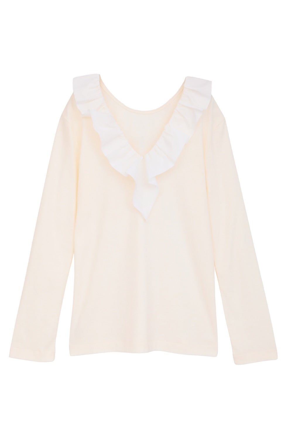 2WAY FRILL NECK CUT TOPS｜TOPS(トップス)｜CLANE OFFICIAL ONLINE STORE