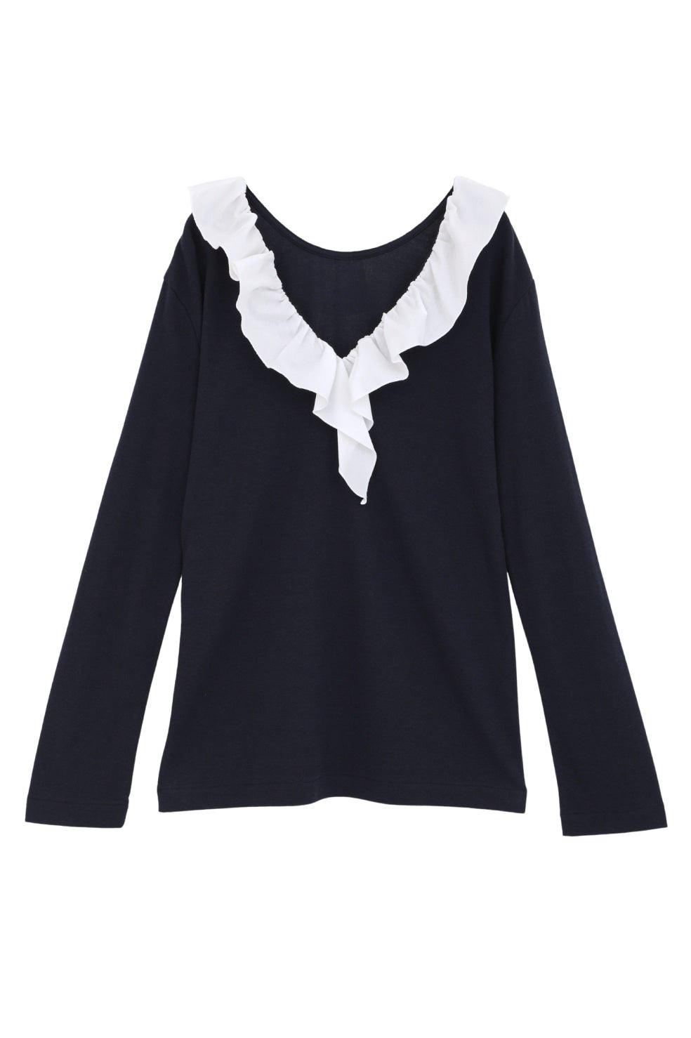 2WAY FRILL NECK CUT TOPS｜TOPS(トップス)｜MANOF OFFICIAL ONLINE STORE