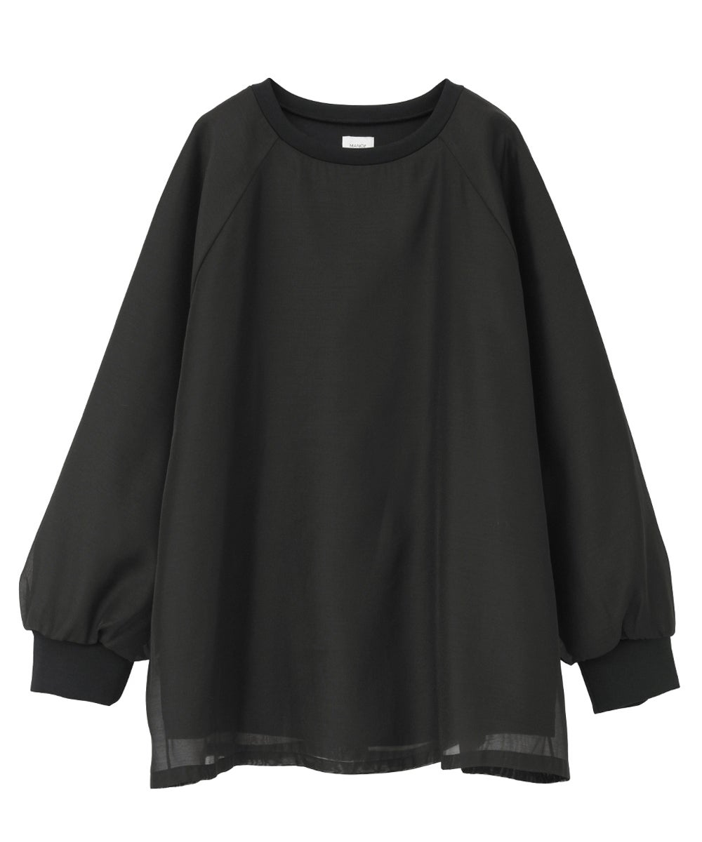 トップス Enof layered tops SHEER LAYERED CUT TOPS｜TOPS(トップス)｜MANOF OFFICIAL ONLINE STORE