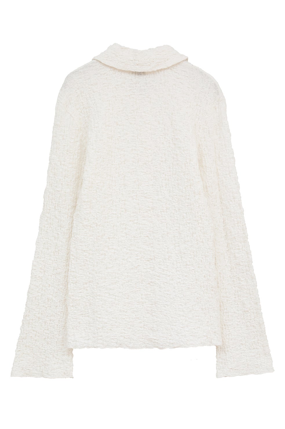 なちゅ CLANE(クラネ) メッシュ レイヤード コンパクト長袖カットソー