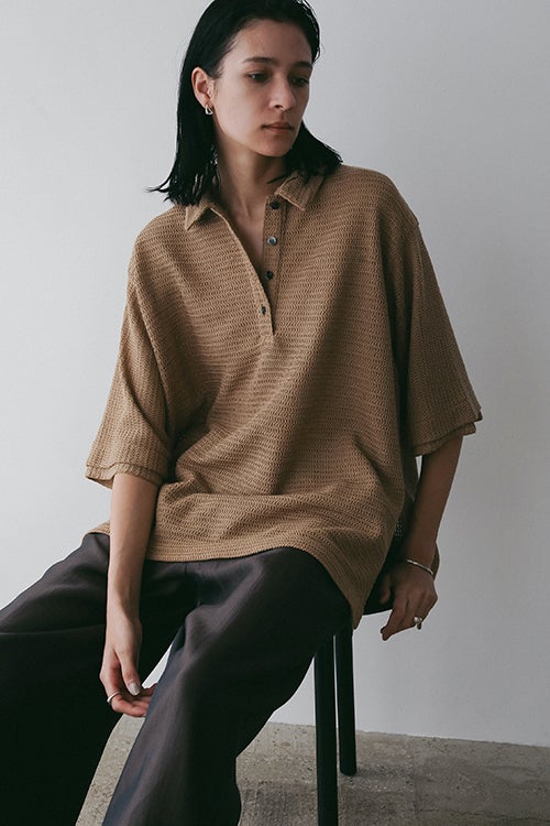 MESH POLO SHIRTS
