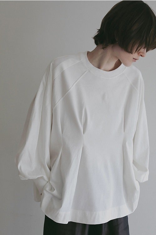 WAIST TUCK VOLUME SLEEVE TOPS