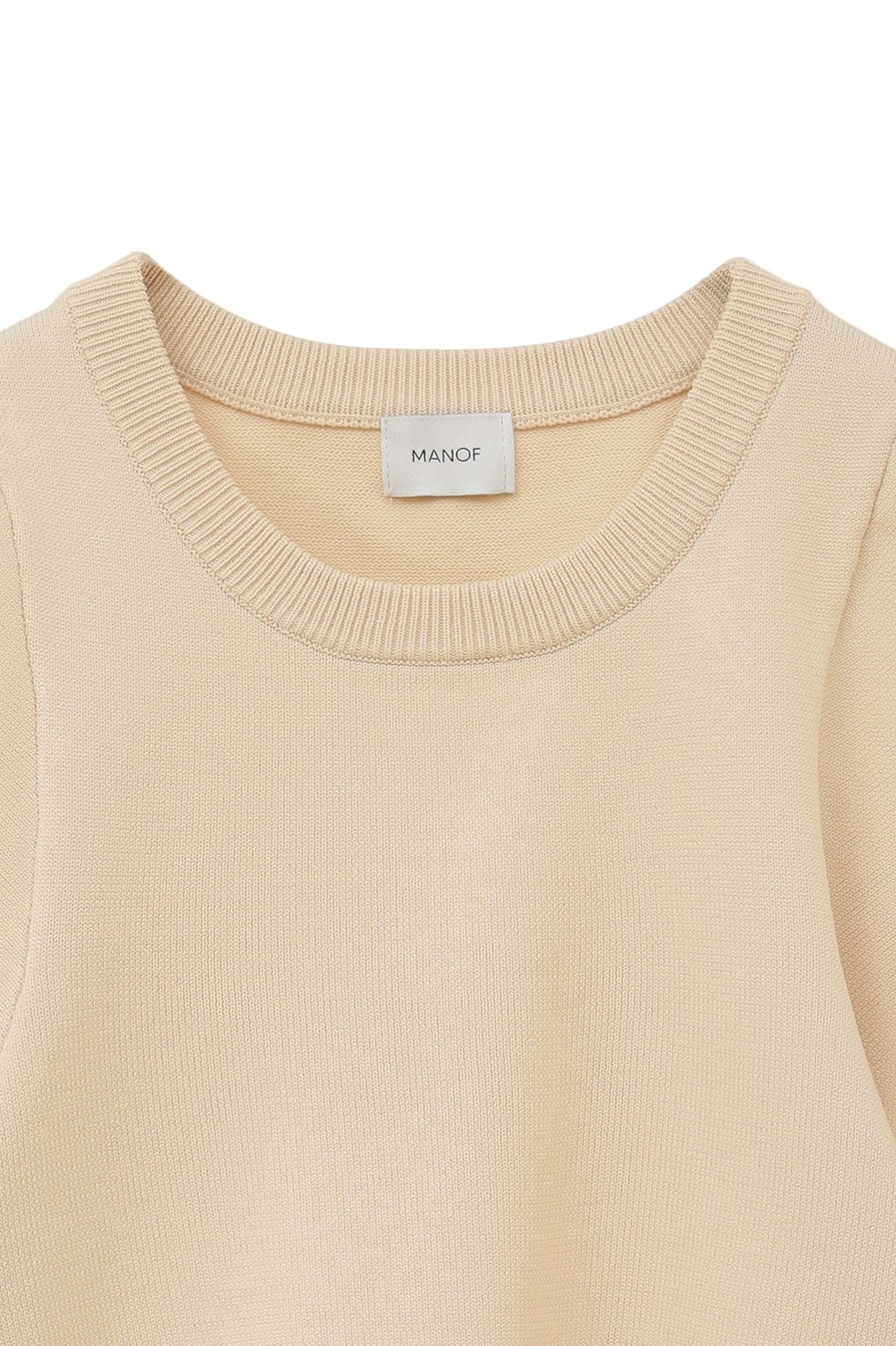 CIRCLE SLEEVE KNIT TOPS｜TOPS(トップス)｜MANOF OFFICIAL