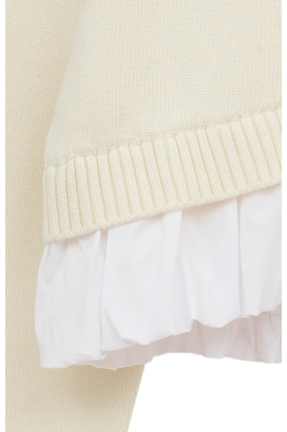 Knit Docking Asymmetryバルーントップス SLY | HG KNIT ASYMMETRY トップス (ニット ) |SHEL'TTER WEBSTORE