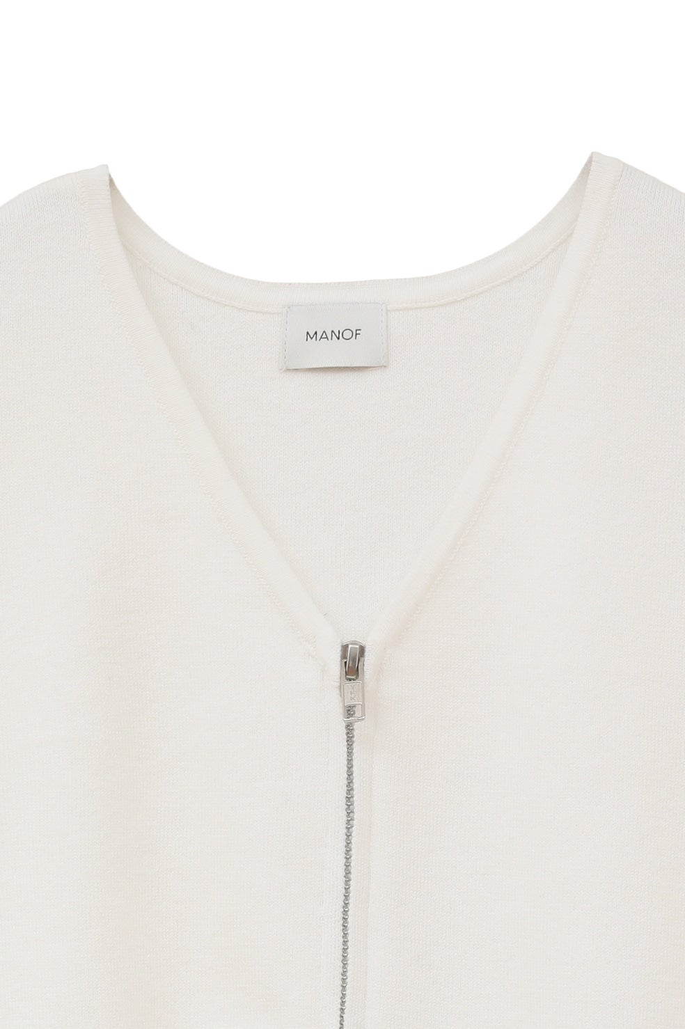 ZIP UP KNIT TOPS｜TOPS(トップス)｜MANOF OFFICIAL ONLINE STORE