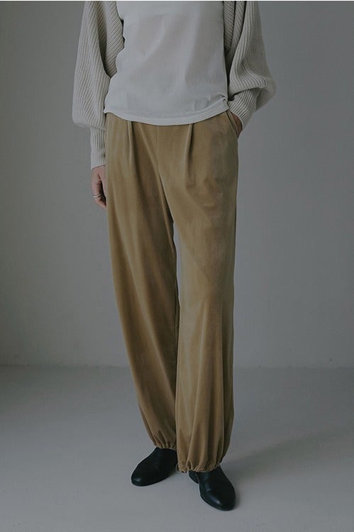 VELOUR 2WAY PANTS