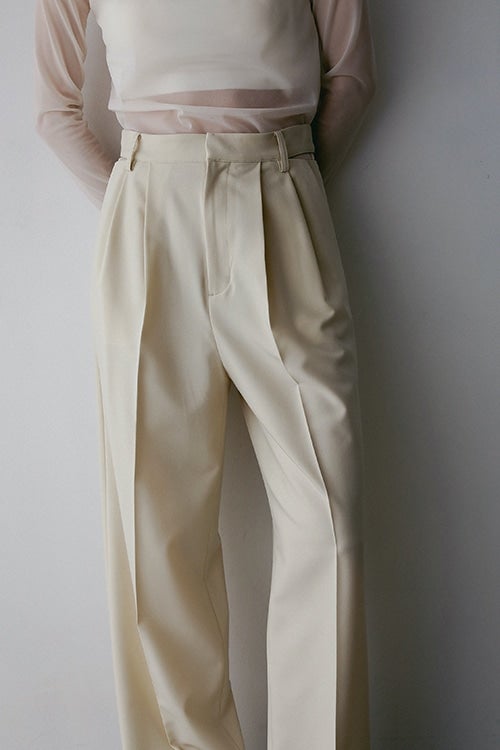 WAIST SLIT SLACKS