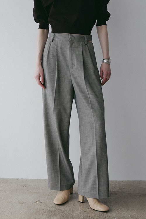 WAIST SLIT SLACKS
