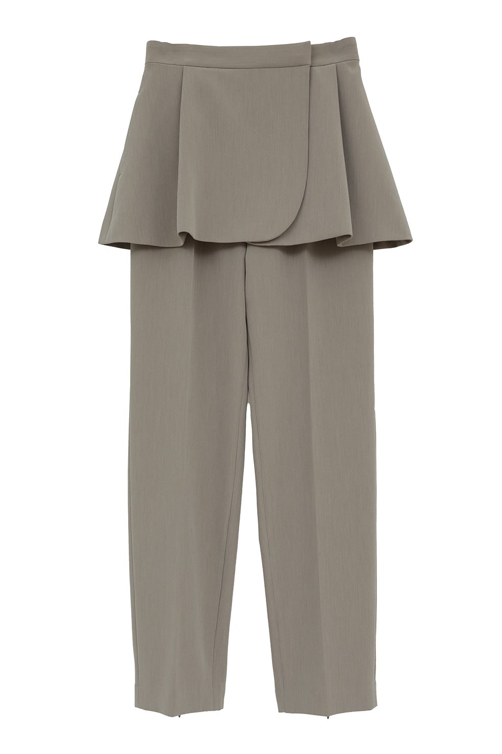 papier リブパンツ WRAP SKIRT LAYERED PANTS｜SKIRT/PANTS(スカート/パンツ)｜MANOF