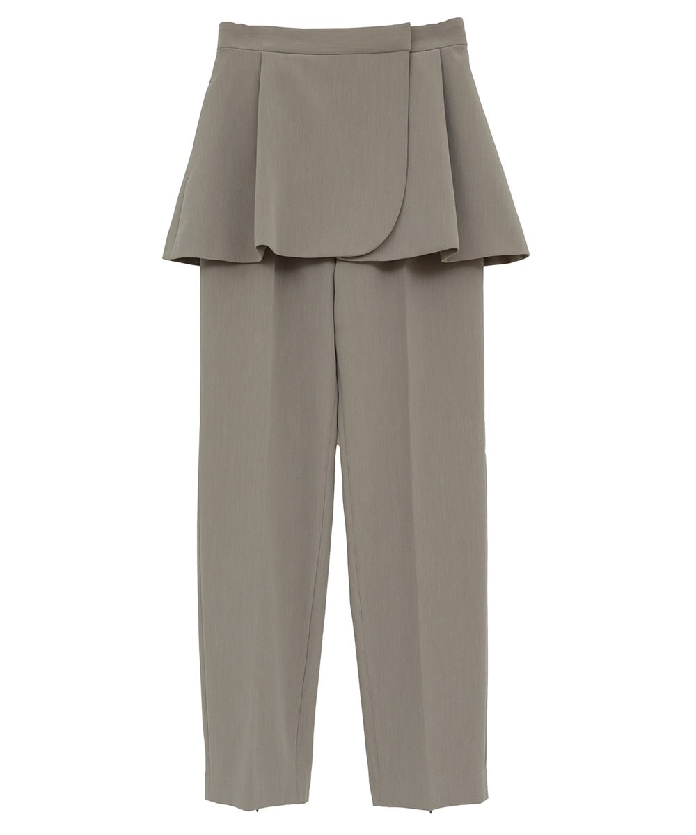 WRAP SKIRT LAYERED PANTS｜SKIRT / PANTS(スカート/パンツ)｜MANOF