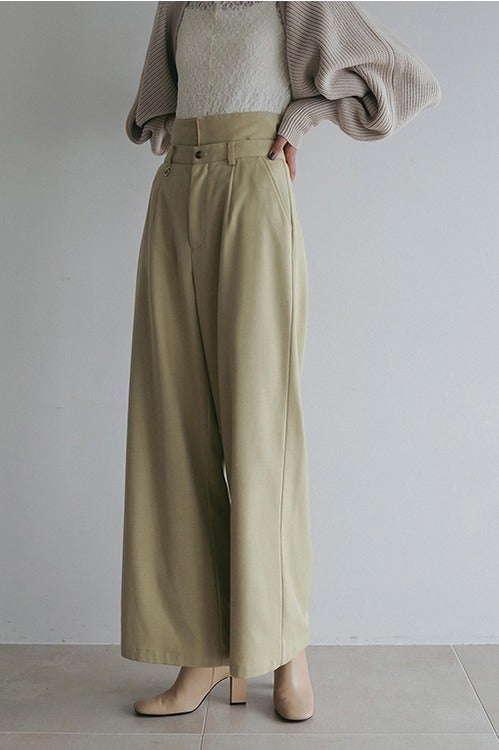 HIGH WAIST BARREL PANTS