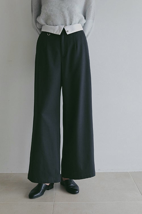 HIGH WAIST BARREL PANTS
