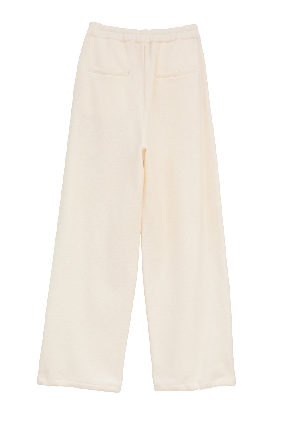 マノンフリップ　ボンボンパンツ　ホワイト　0サイズ BOUCLE WIDE PANTS｜SKIRT / PANTS(スカート/パンツ)｜MANOF OFFICIAL