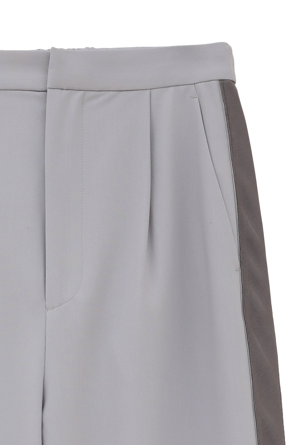 Simple Project グレー スカートパンツ SIDE LINE PANTS｜SKIRT/PANTS(スカート/パンツ)｜CLANE