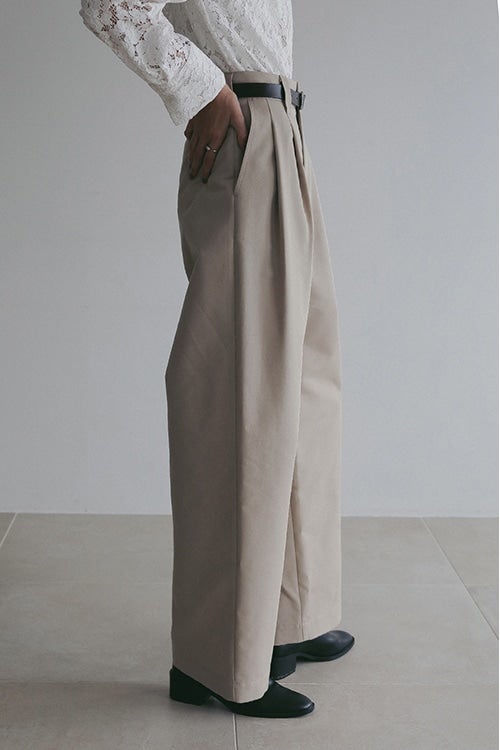 2TUCK CHINO PANTS