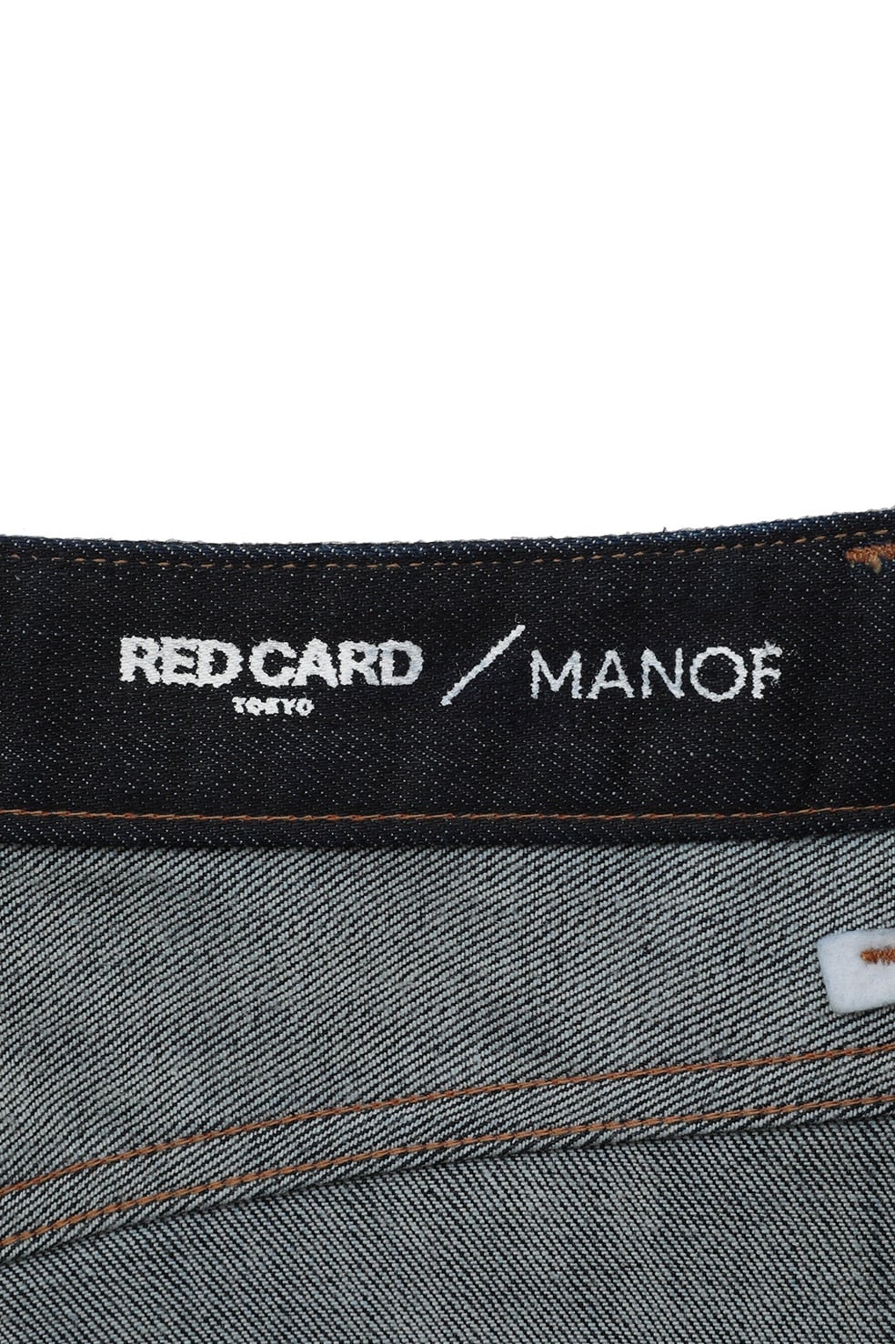 RED CARD TOKYO×MANOF Valley CURVE DENIM｜SKIRT/PANTS(スカート