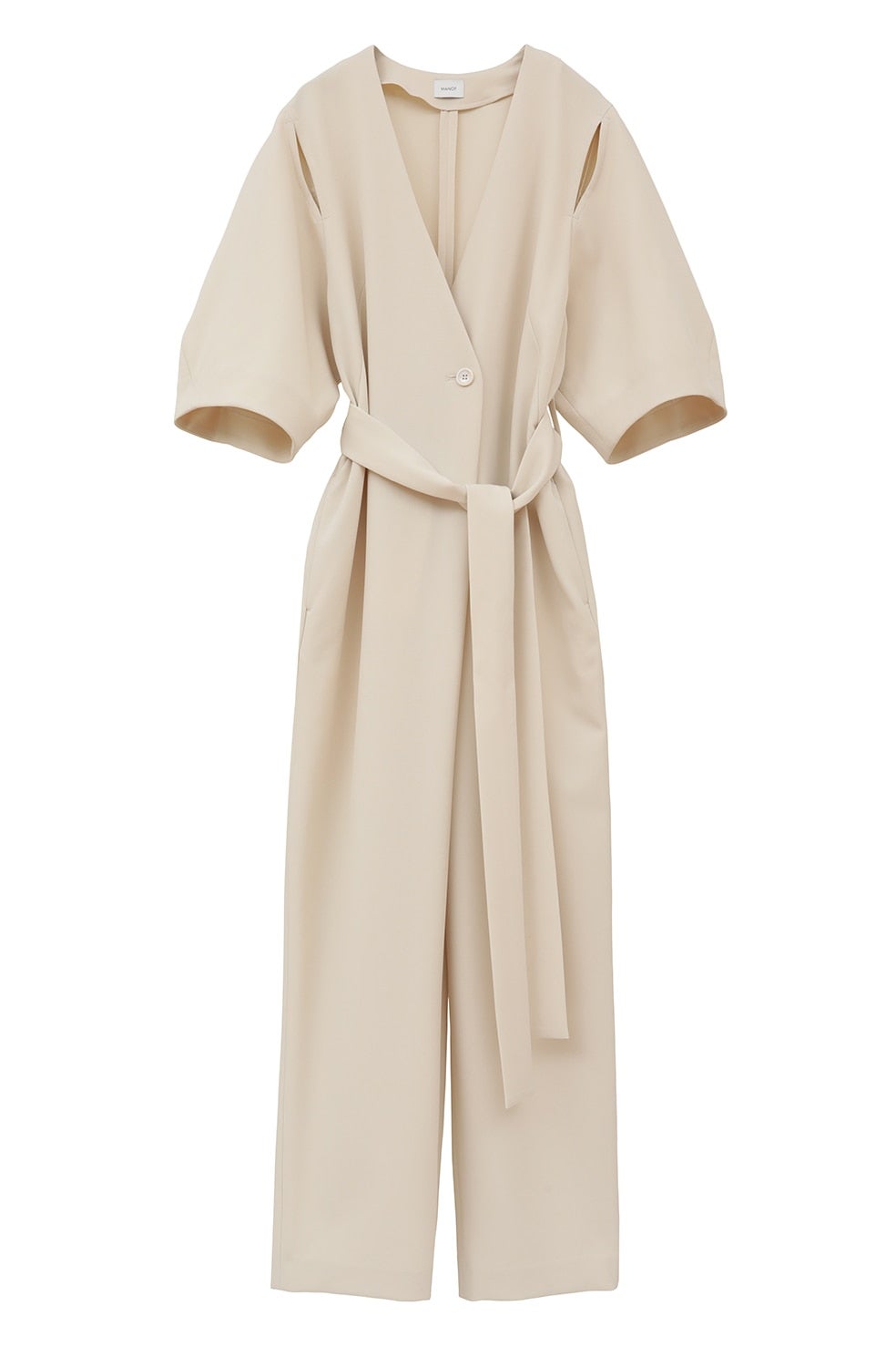 SLIT HALF SLEEVE ALL IN ONE｜DRESS(ドレス)｜MANOF OFFICIAL ONLINE