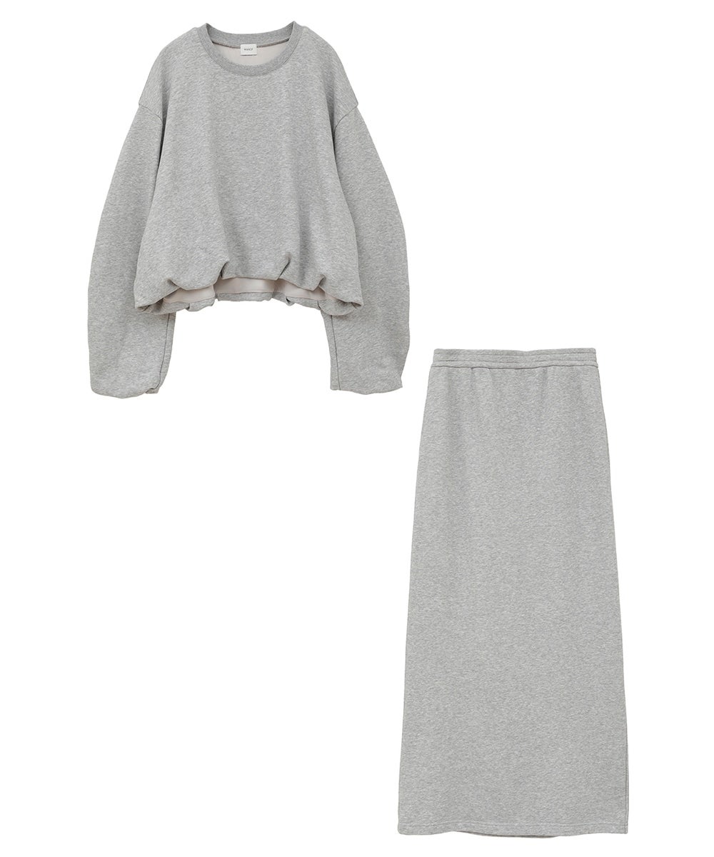 BALLOON SWEAT SET UP｜DRESS(ドレス)｜MANOF OFFICIAL ONLINE STORE