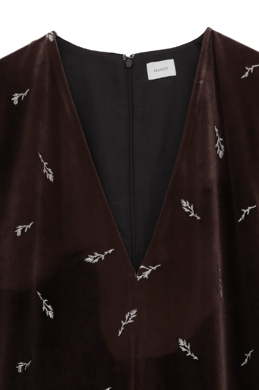 VELOUR EMBROIDERY ALL IN ONE｜DRESS(ドレス)｜MANOF OFFICIAL ONLINE