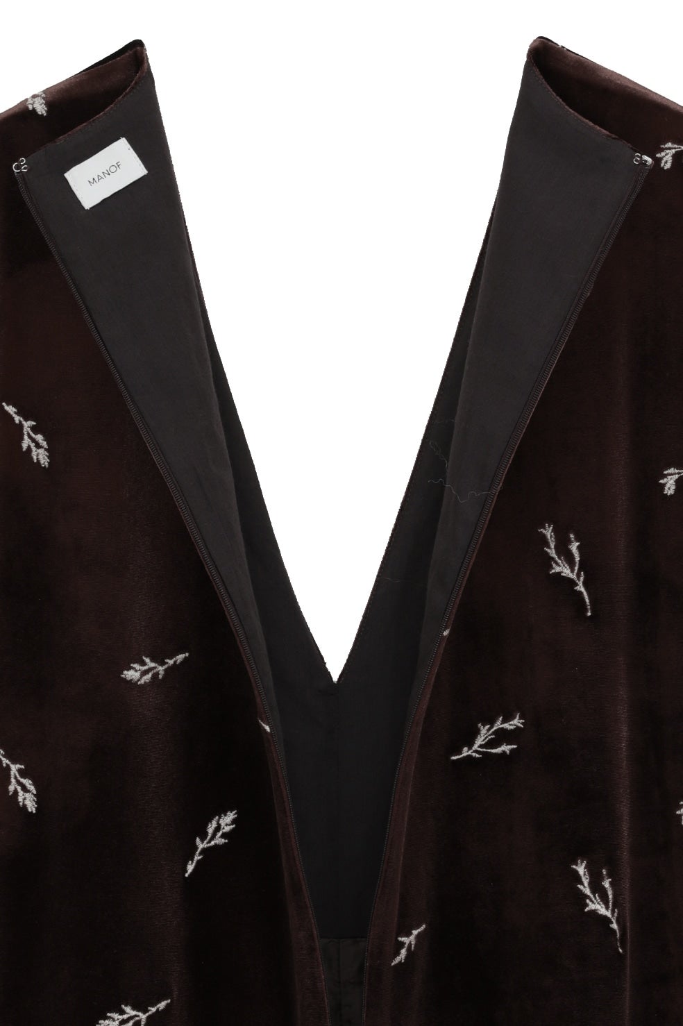 VELOUR EMBROIDERY ALL IN ONE｜DRESS(ドレス)｜MANOF OFFICIAL ONLINE