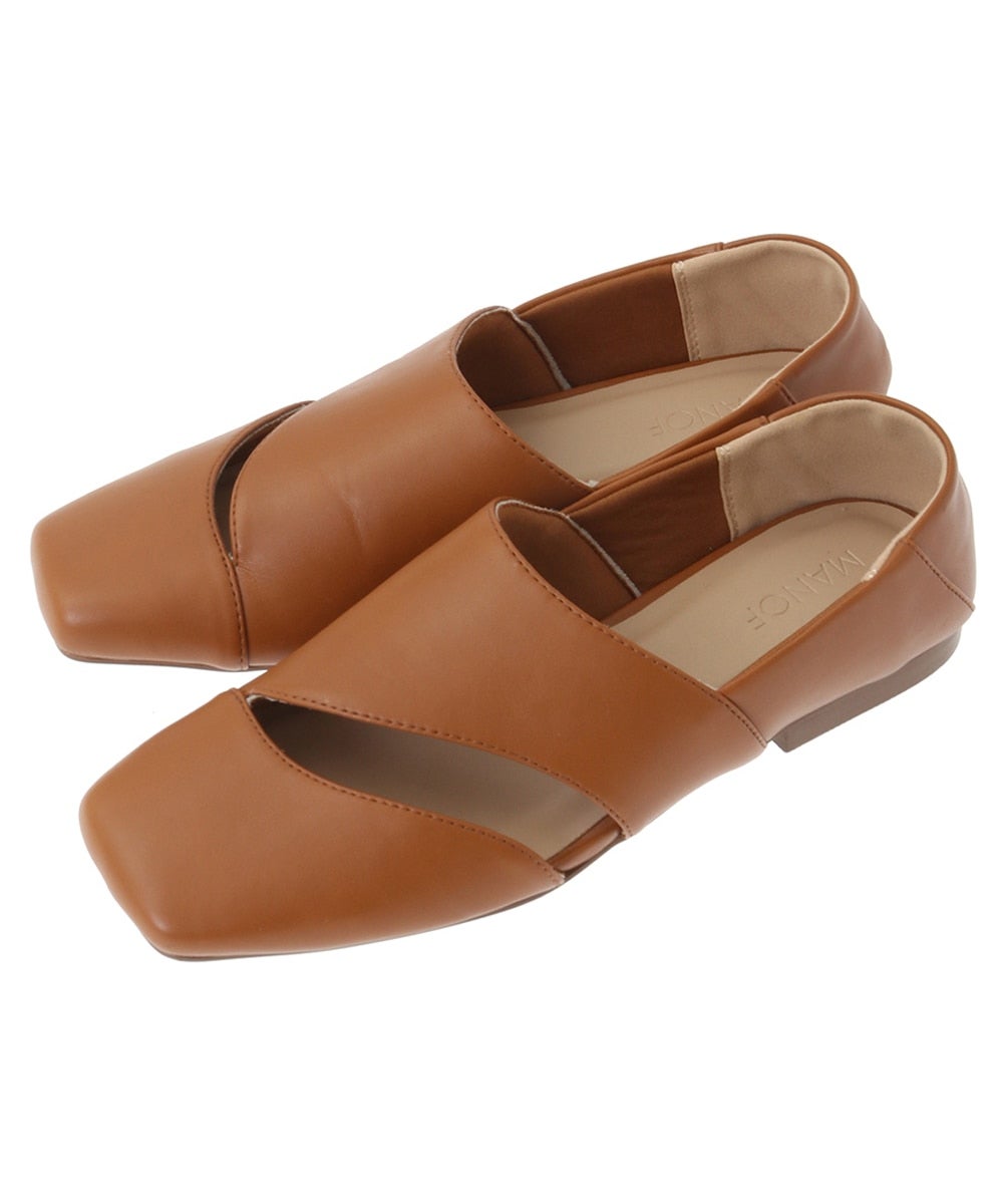 CURVE CUTTING FLAT SHOES｜BAG/SHOES(バッグ/シューズ)｜CLANE