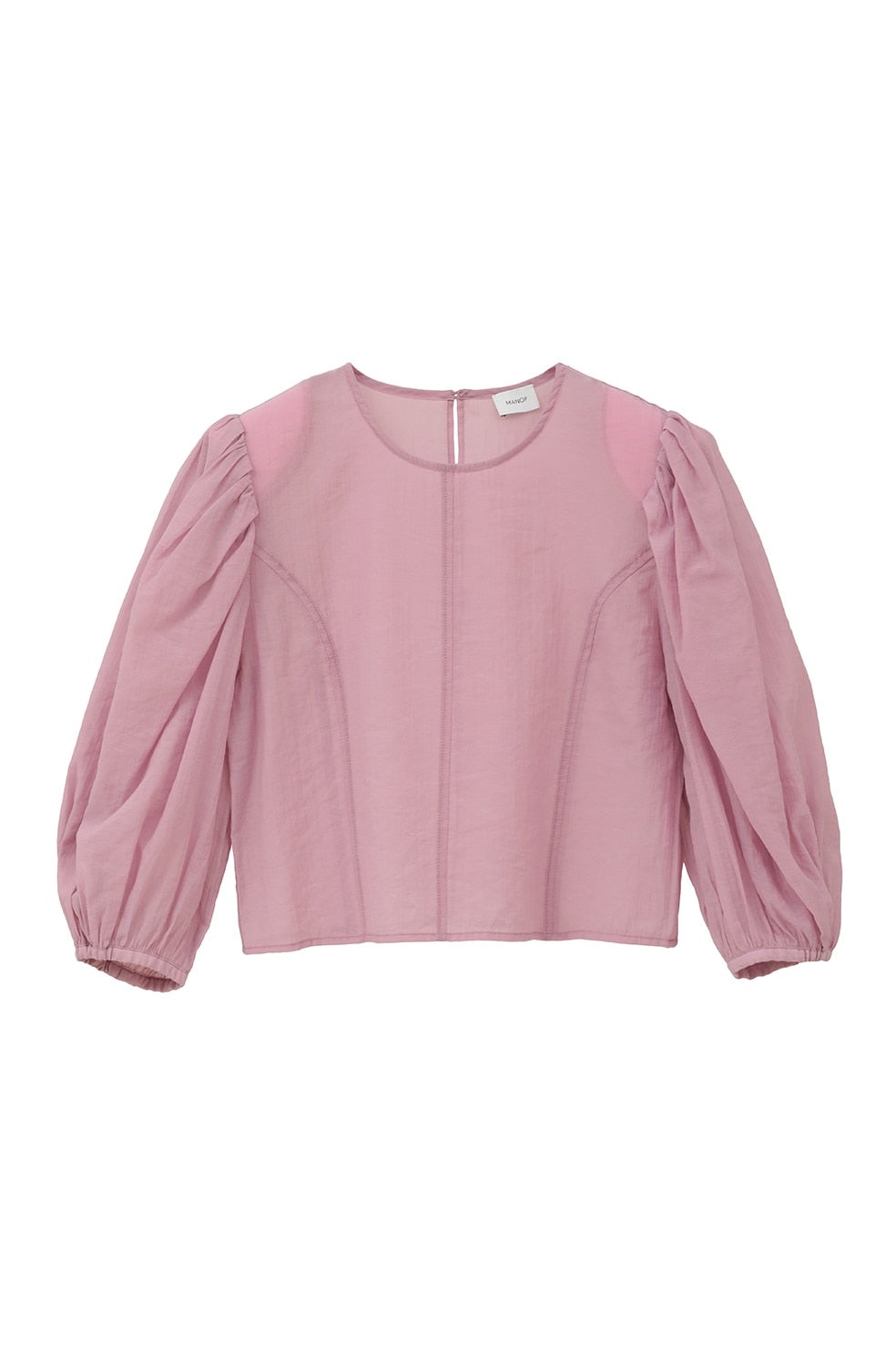 SHEER GATHER BLOUSE｜TOPS(トップス)｜MANOF OFFICIAL ONLINE STORE