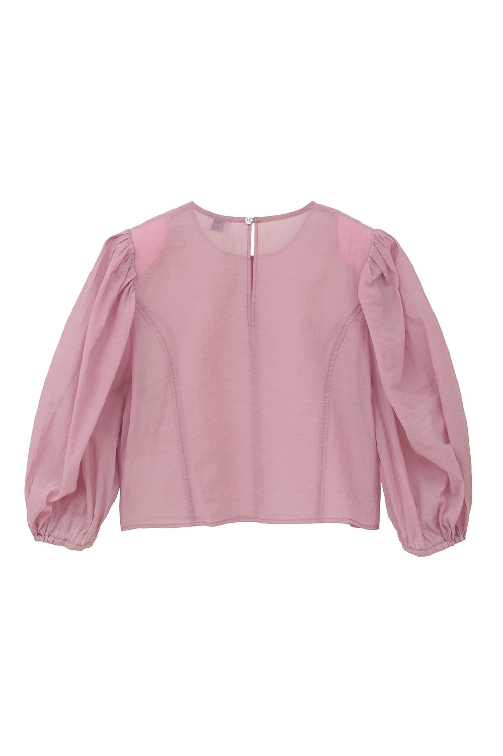 SHEER GATHER BLOUSE｜TOPS(トップス)｜MANOF OFFICIAL ONLINE STORE