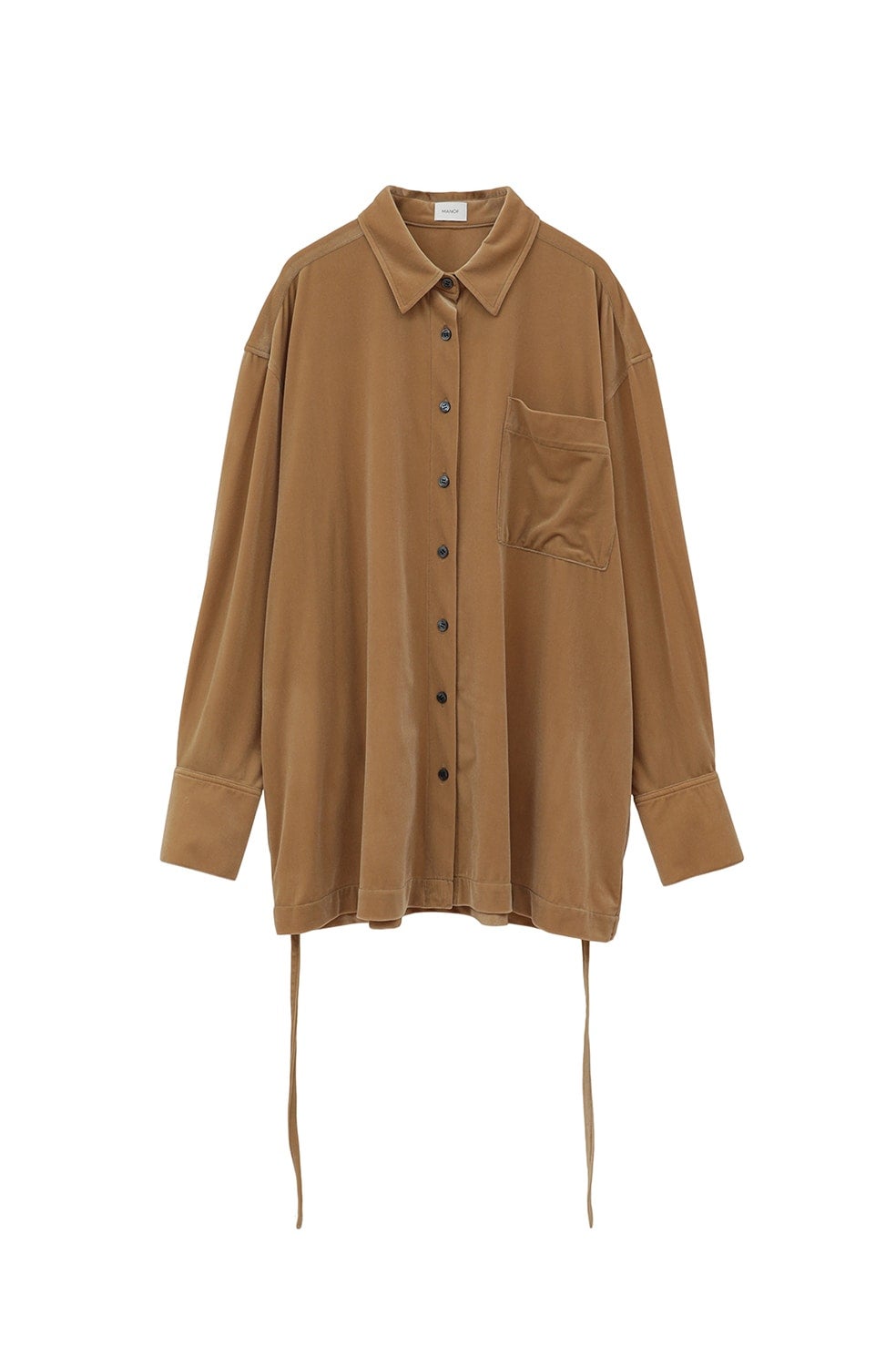 VELOUR OVER SHIRTS｜TOPS(トップス)｜MANOF OFFICIAL ONLINE STORE
