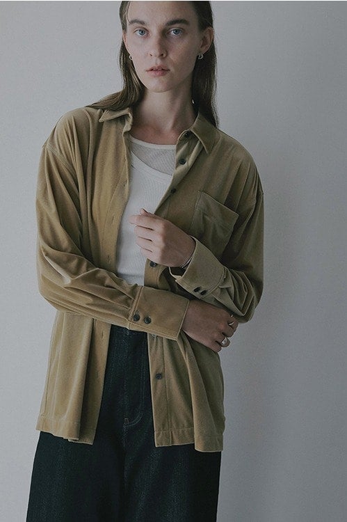 VELOUR OVER SHIRTS