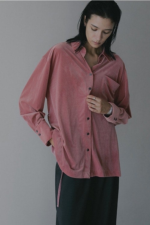 VELOUR OVER SHIRTS