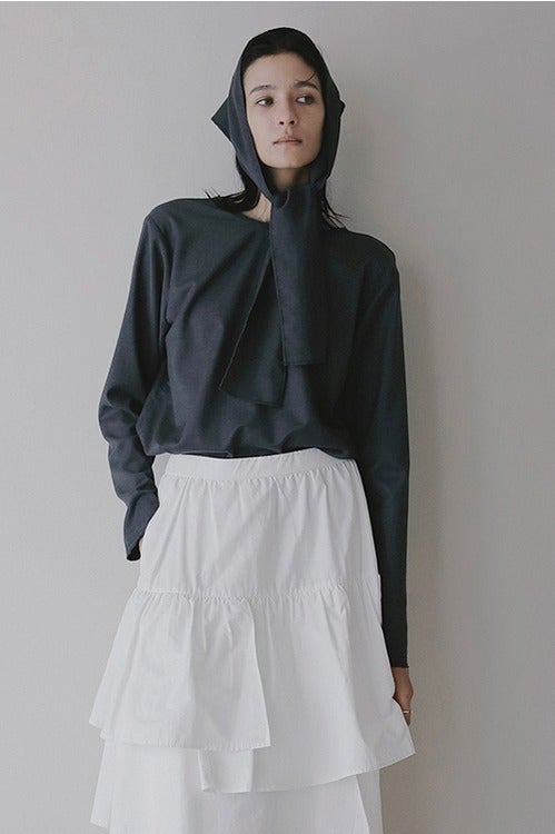 2WAY SCARF T BLOUSE
