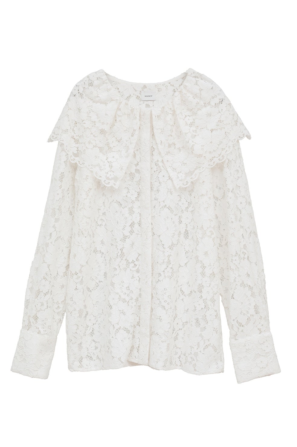 【新品】MANOF/ LACE COLLAR SHIRT お値下げしました！ LACE COLLAR SHIRT｜TOPS(トップス)｜MANOF OFFICIAL ONLINE STORE