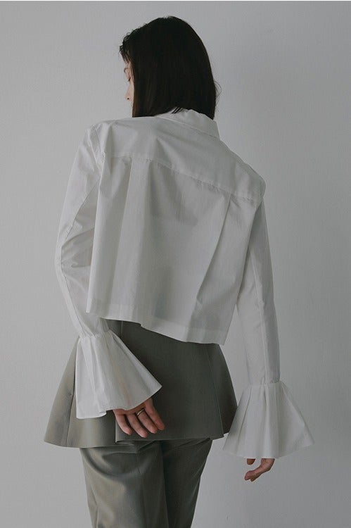 FRILL CUFF SHIRT