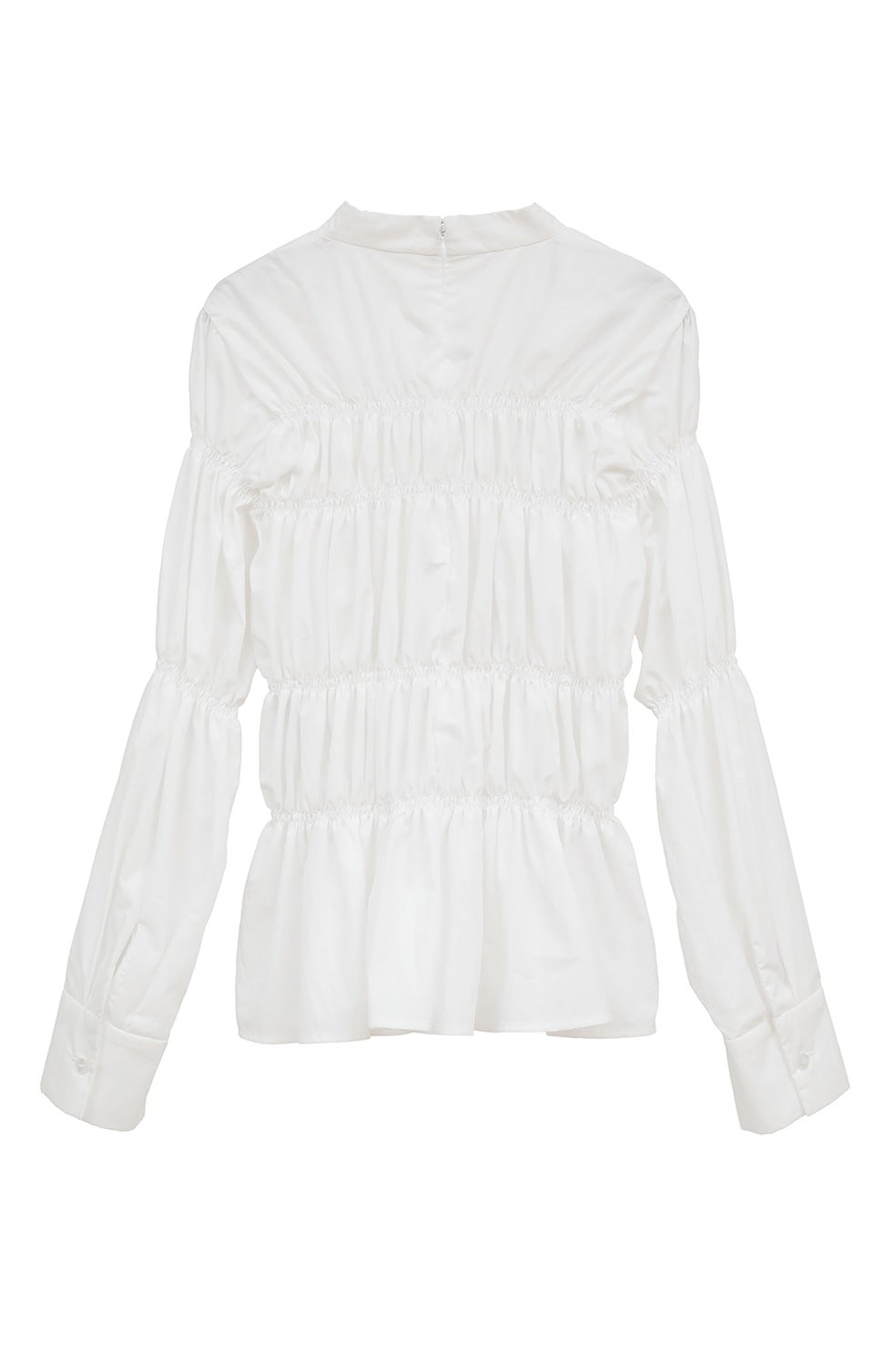 SHIRRING BLOUSE｜TOPS(トップス)｜MANOF OFFICIAL ONLINE STORE