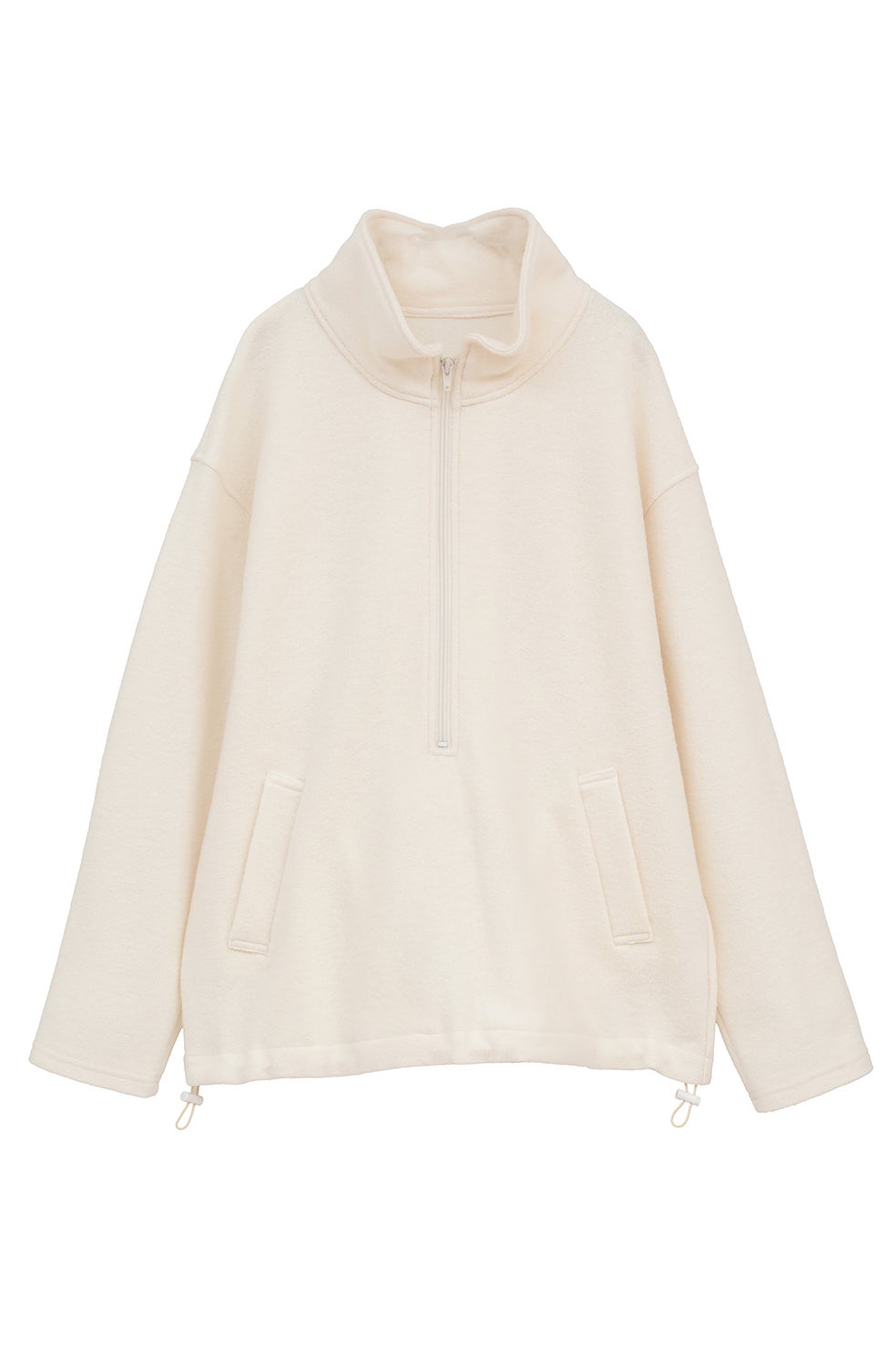 BOUCLE HALF ZIP TOPS｜TOPS(トップス)｜MANOF OFFICIAL ONLINE STORE